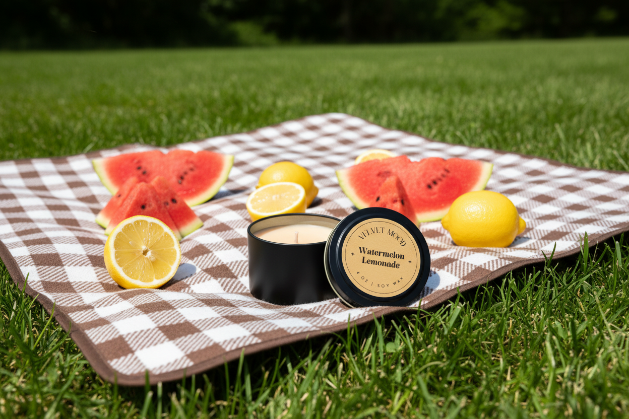 Watermelon Lemonade Soy Candle