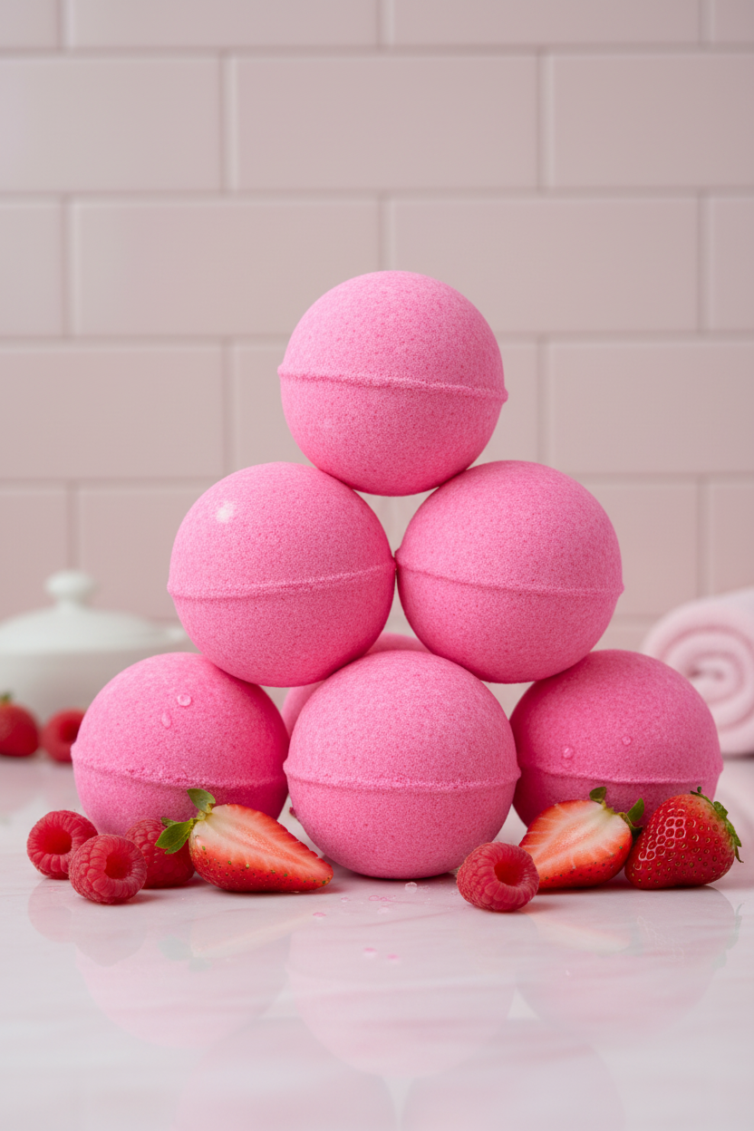 Berry Cloud Bath Bomb