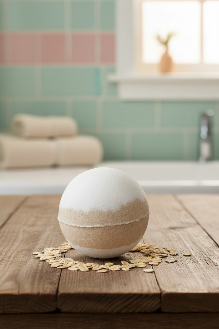 Milk & Honey Bath Bomb