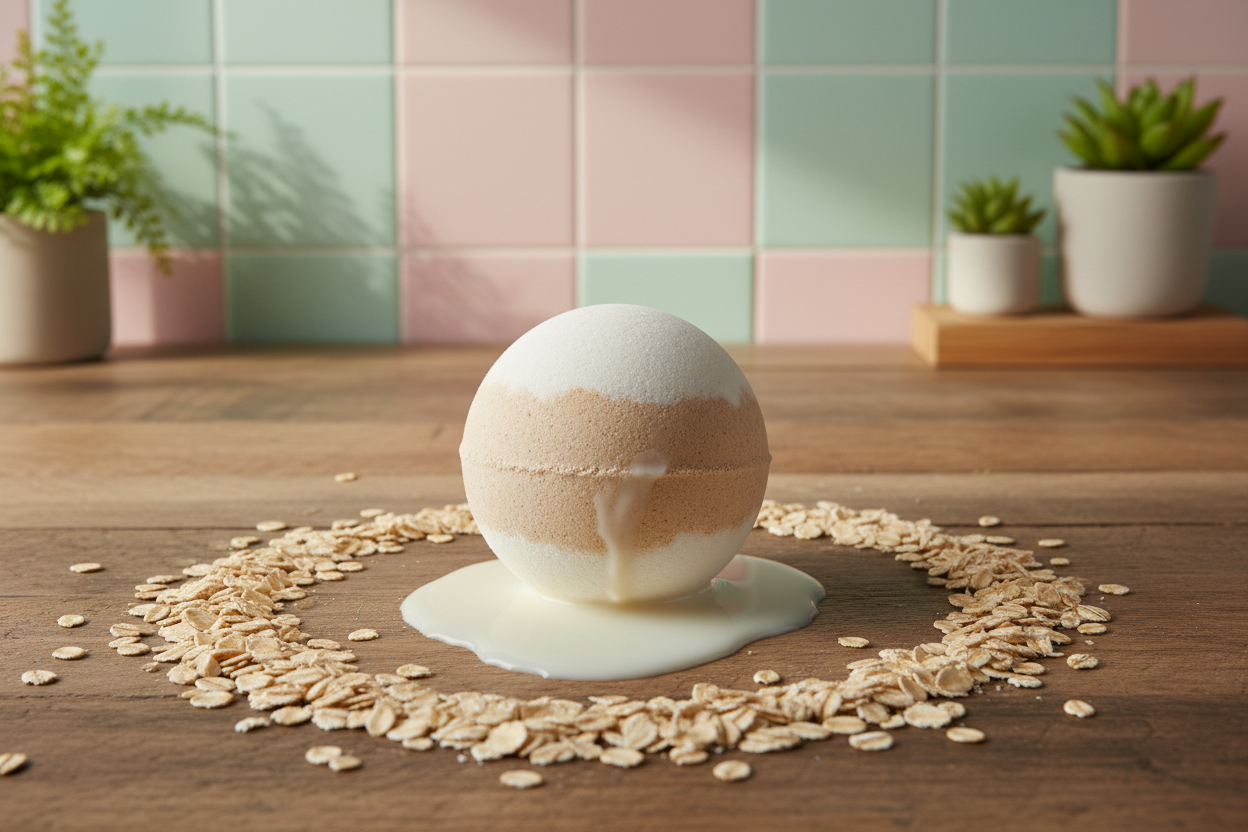 Milk & Honey Bath Bomb