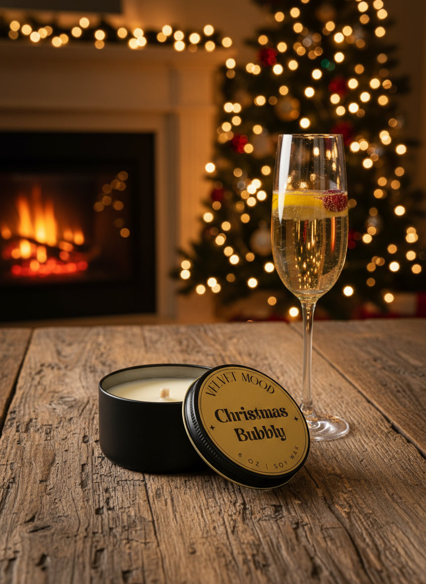 Christmas Bubbly Soy Candle