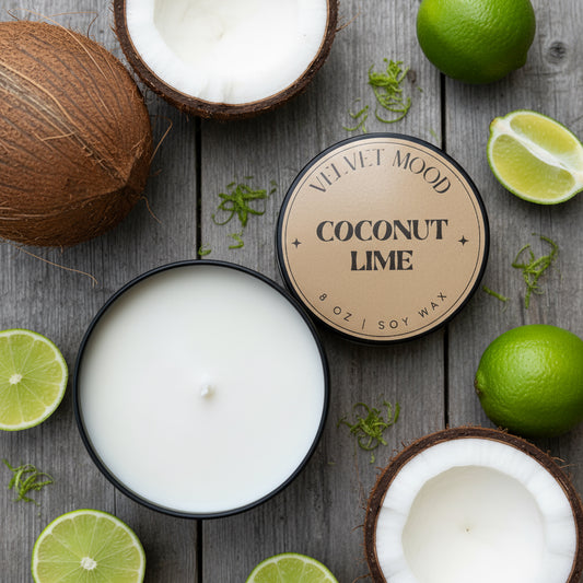 Coconut Lime Soy Candle