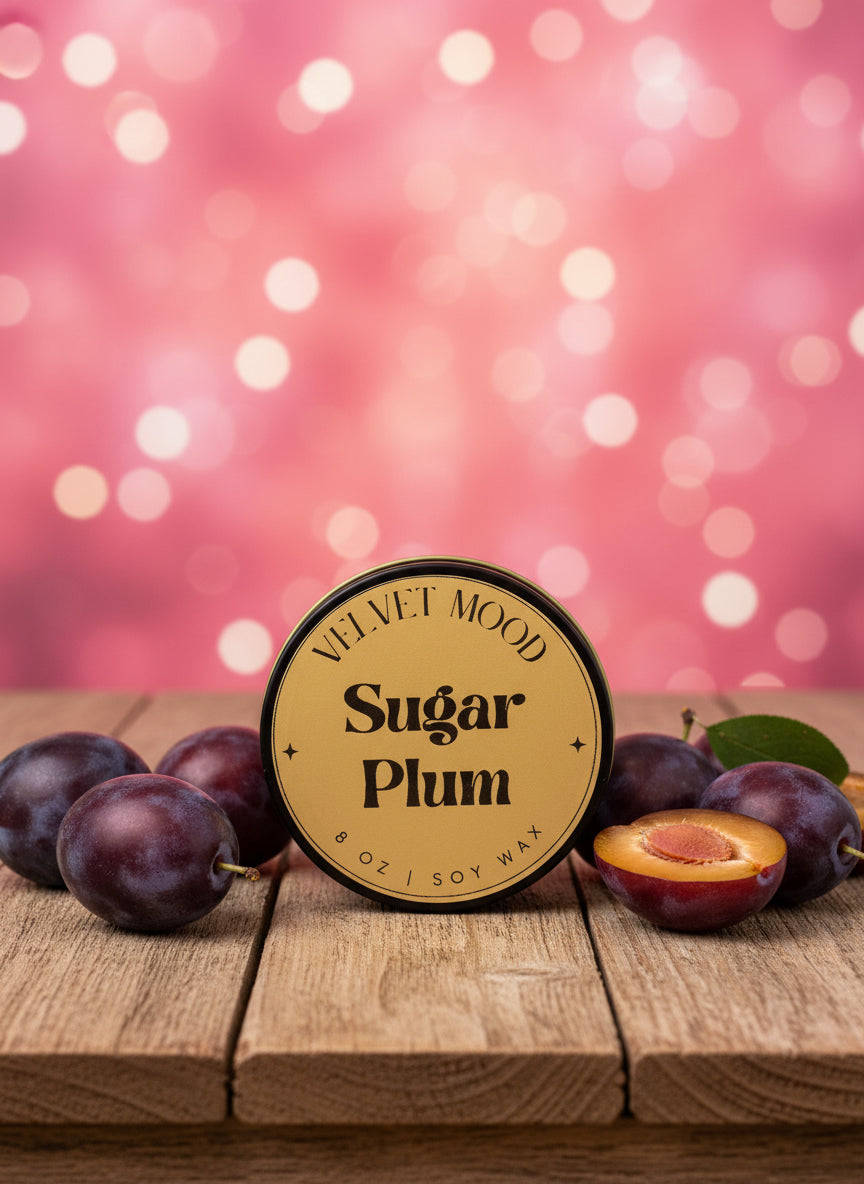 Sugar Plum Soy Candle