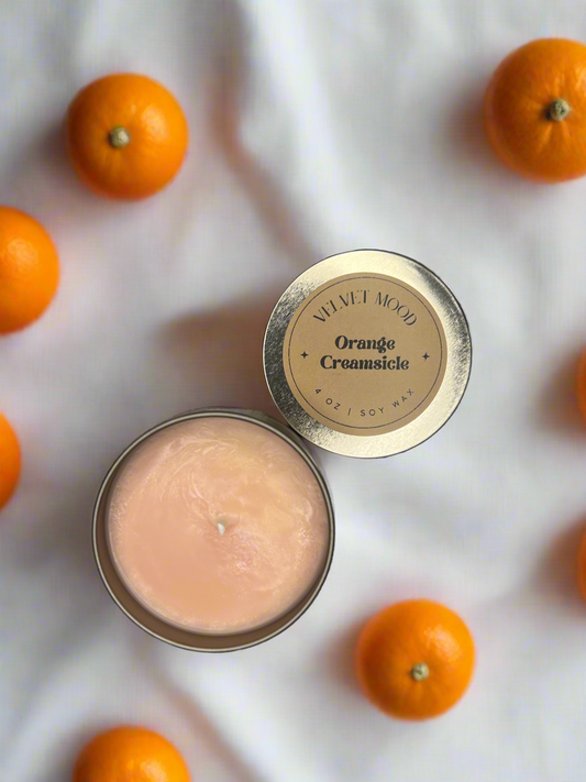 Orange Creamsicle Soy Candle