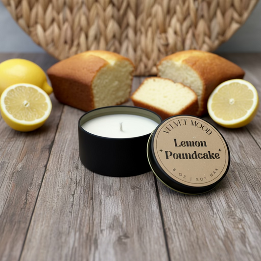 Lemon Poundcake Soy Candle
