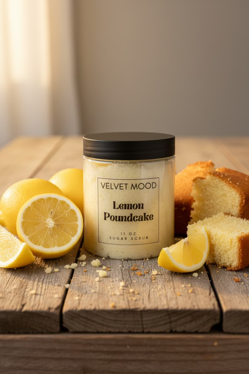 Lemon Poundcake Sugar Scrub