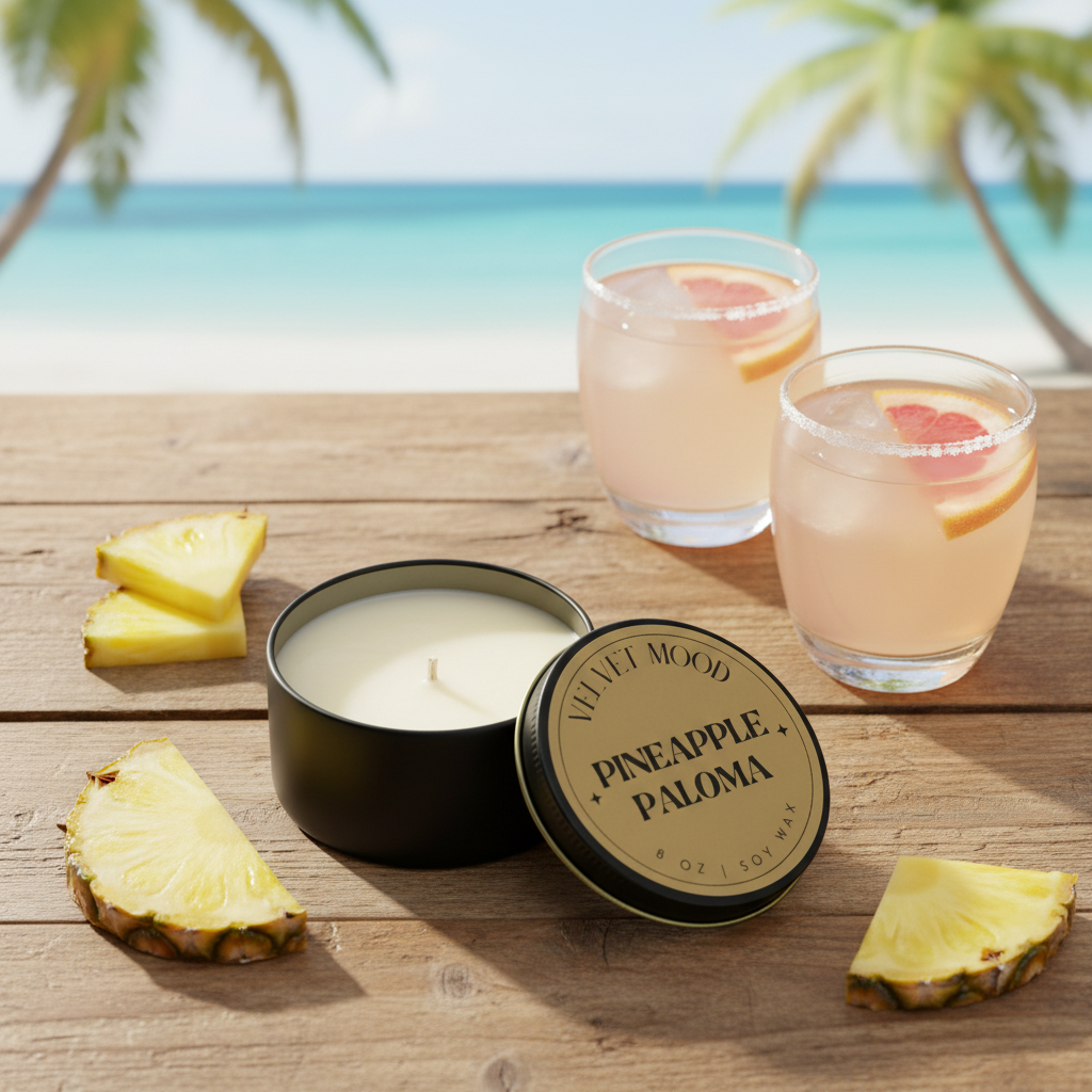 Pineapple Paloma Soy Candle